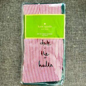 Kate Spade Very Merry Napkin Set